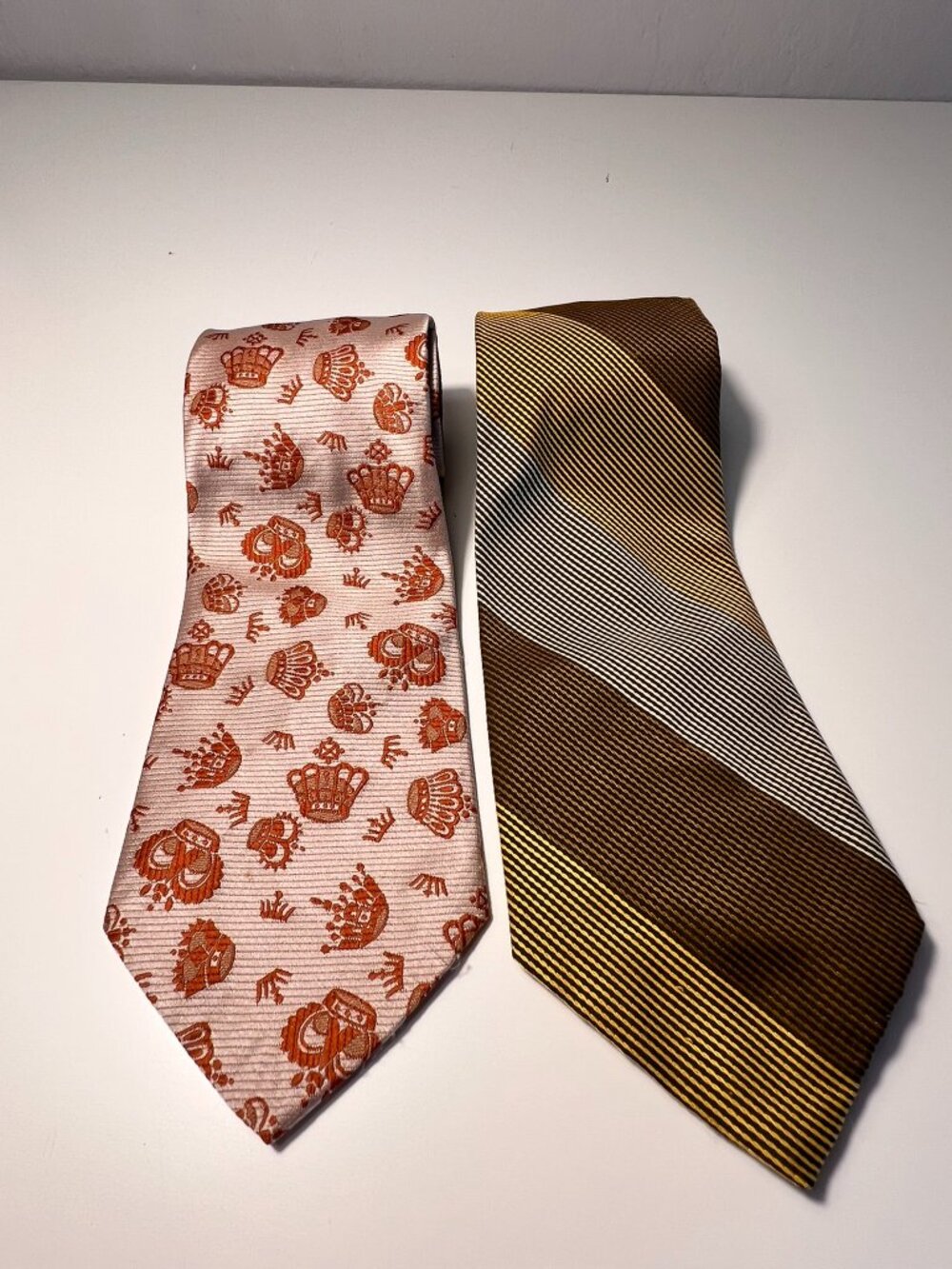 2 Vintage Ties - Superba - Excellent Condition - 1960's/1970's